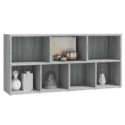 Bokhylle Sonoma Grå 50x25x106 cm