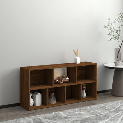 Bokhylle Brun Eik 50x25x106 cm