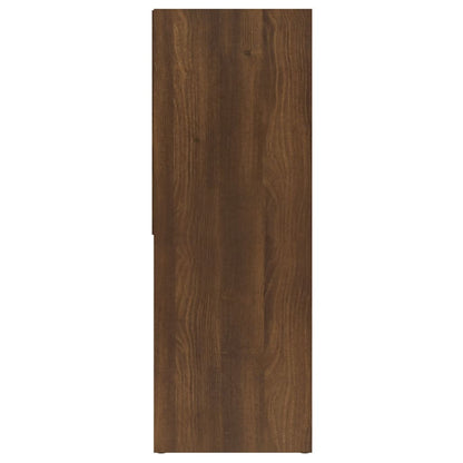 Bokhylle Brun Eik 67x24x161 cm