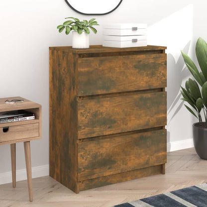 Kommode Røkt Eik 60x35x76 cm