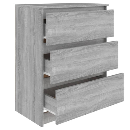 Kommode Sonoma Grå 60x35x76 cm