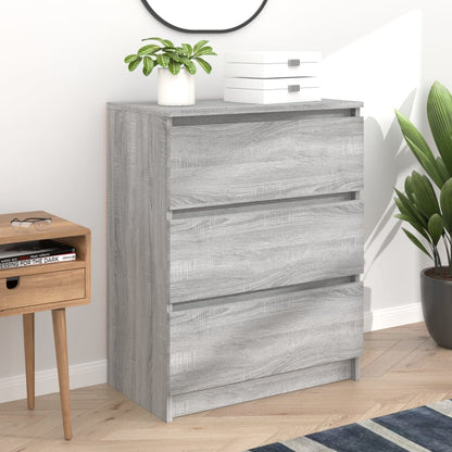 Kommode Sonoma Grå 60x35x76 cm
