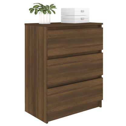 Kommode Brun Eik 60x35x76 cm