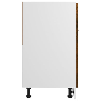 Kjøkkeninnredning Underskap Røkt Eik 60x46x81,5 cm med skuff