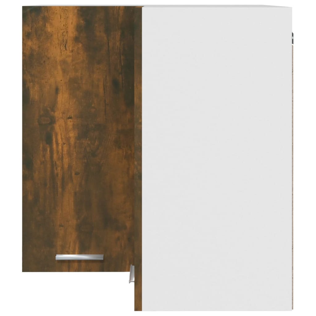 Kjøkkeninnredning Overskap Lyon Røkt Eik 57x57x60 cm Hjørne