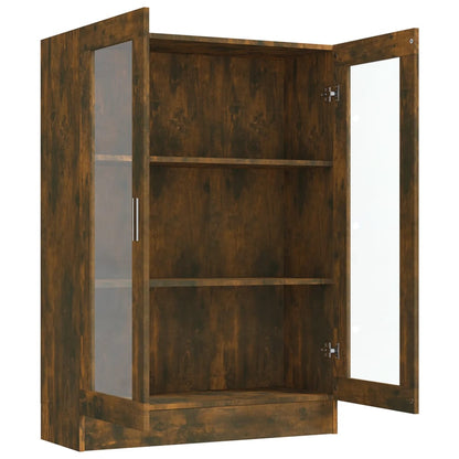 Vitrineskap Røyk Eik 82,5x30,5x115 cm