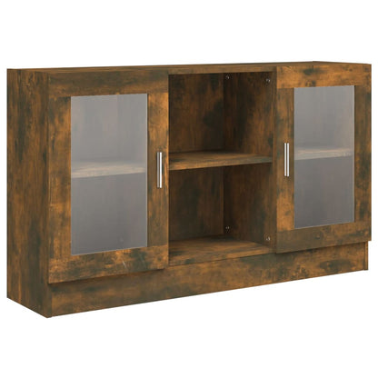 Vitrineskap Røyk Eik 120x30,5x70 cm