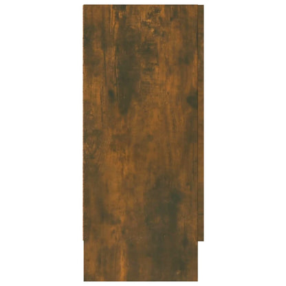 Vitrineskap Røyk Eik 120x30,5x70 cm