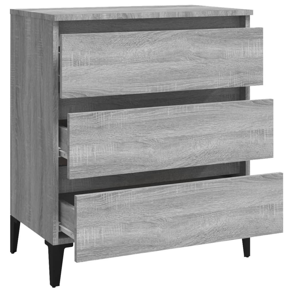 Kommode Sonoma Grå 60x35x69 cm