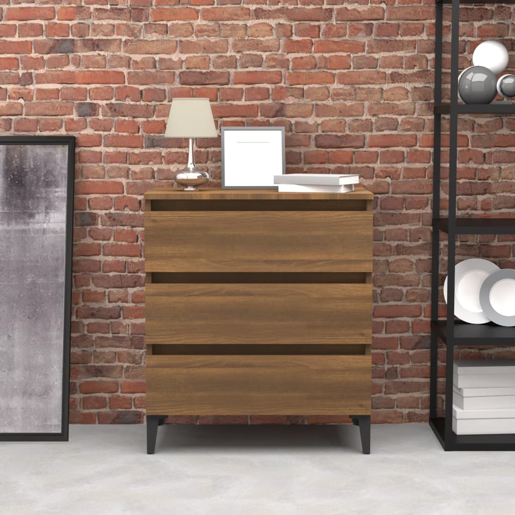 Kommode Brun Eik 60x35x69 cm