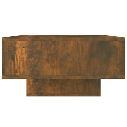 Salongbord Sofabord Røkt Eik 105x55x32 cm