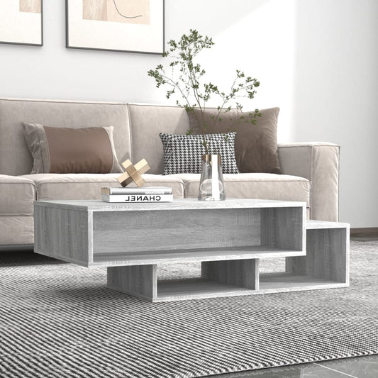Salongbord Sofabord Sonoma Grå 105x55x32 cm