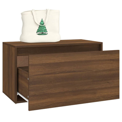 Sittebenk Gangbenk 80x40x45 cm Brun eik