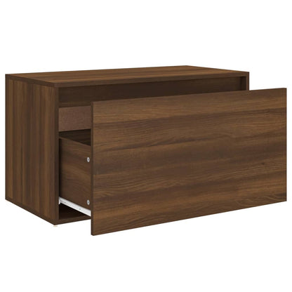 Sittebenk Gangbenk 80x40x45 cm Brun eik