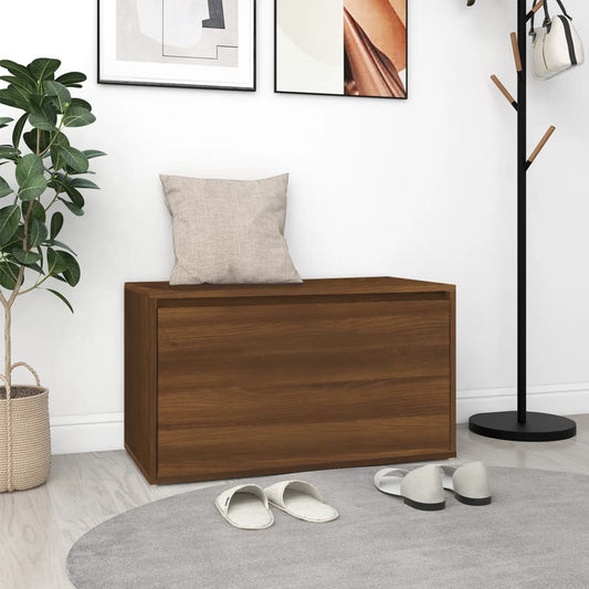 Sittebenk Gangbenk 80x40x45 cm Brun eik