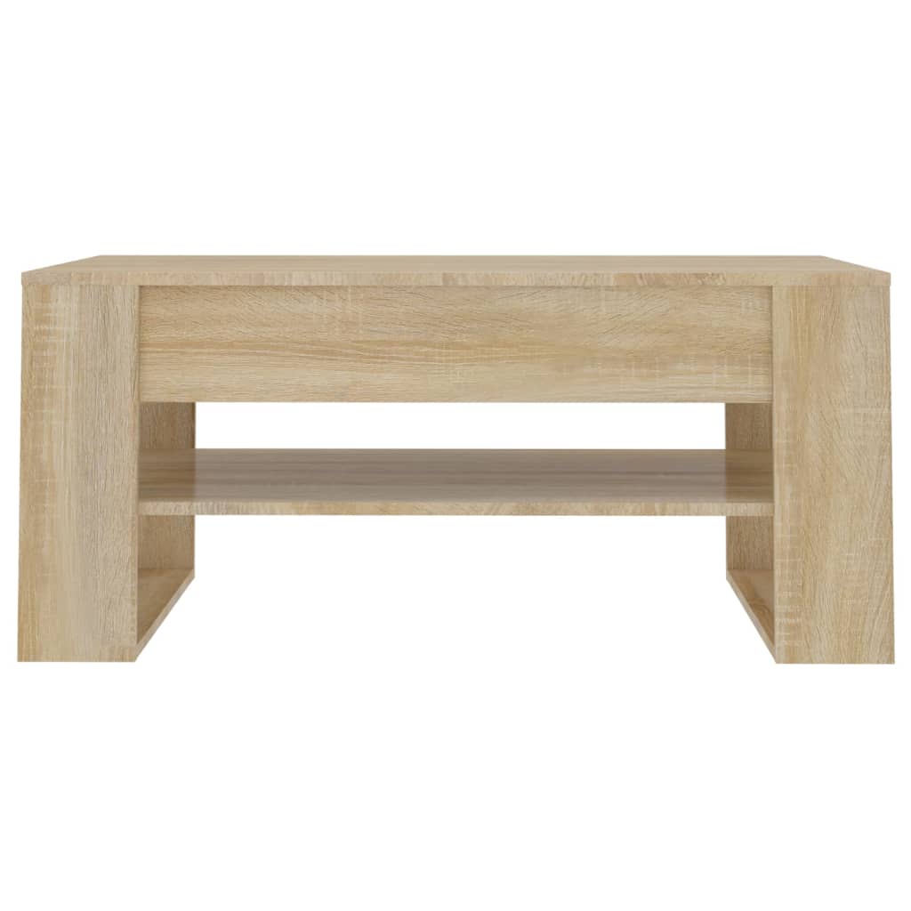 Salongbord Sofabord Sonoma Eik 102x55x45 cm