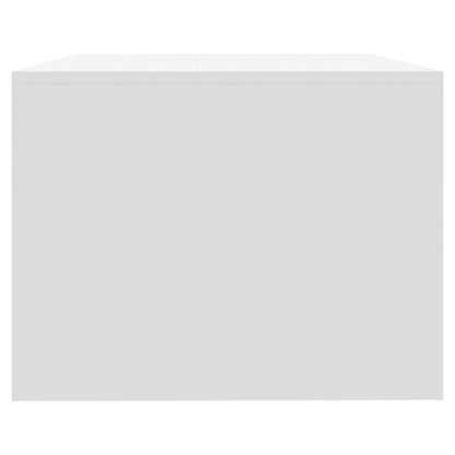 Salongbord Sofabord Hvit 102x55x42 cm