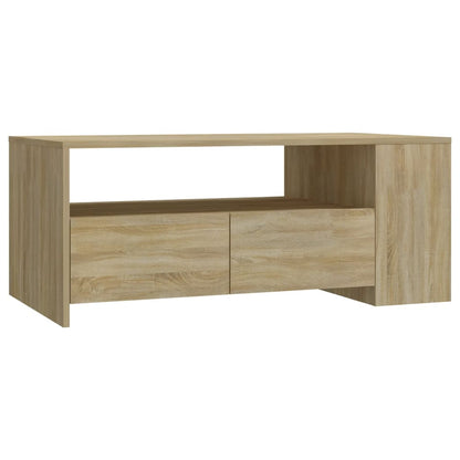 Salongbord Sofabord Sonoma Eik 102x55x42 cm