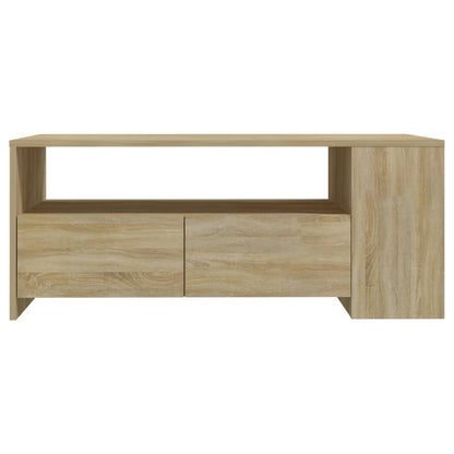Salongbord Sofabord Sonoma Eik 102x55x42 cm