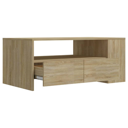 Salongbord Sofabord Sonoma Eik 102x55x42 cm