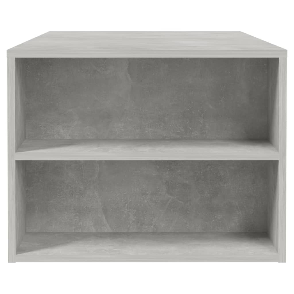 Salongbord Sofabord Betonggrå 102x55x42 cm