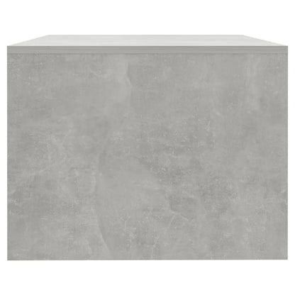 Salongbord Sofabord Betonggrå 102x55x42 cm