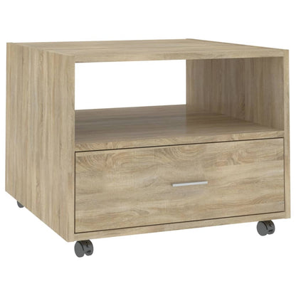 Salongbord Sofabord Sonoma Eik 55x55x40 cm