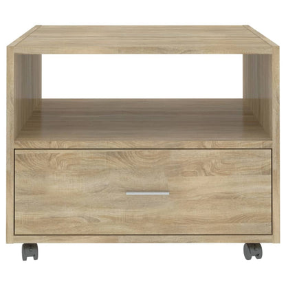 Salongbord Sofabord Sonoma Eik 55x55x40 cm