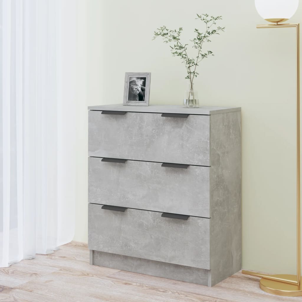 Skjenk Betonggrå 60x30x70 cm