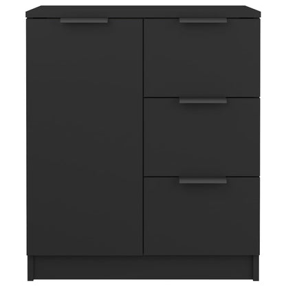 Sidebord Svart 60x30x70 cm