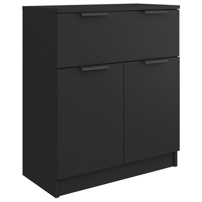 Sidebord Svart 60x30x70 cm