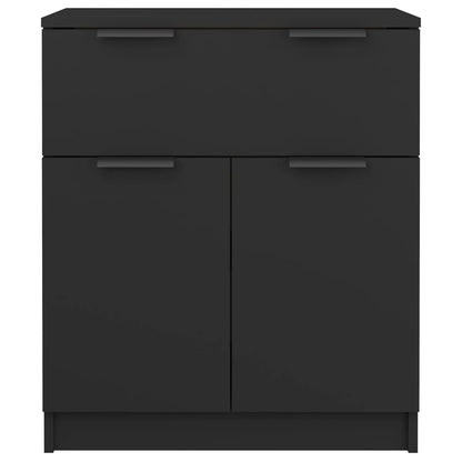 Sidebord Svart 60x30x70 cm