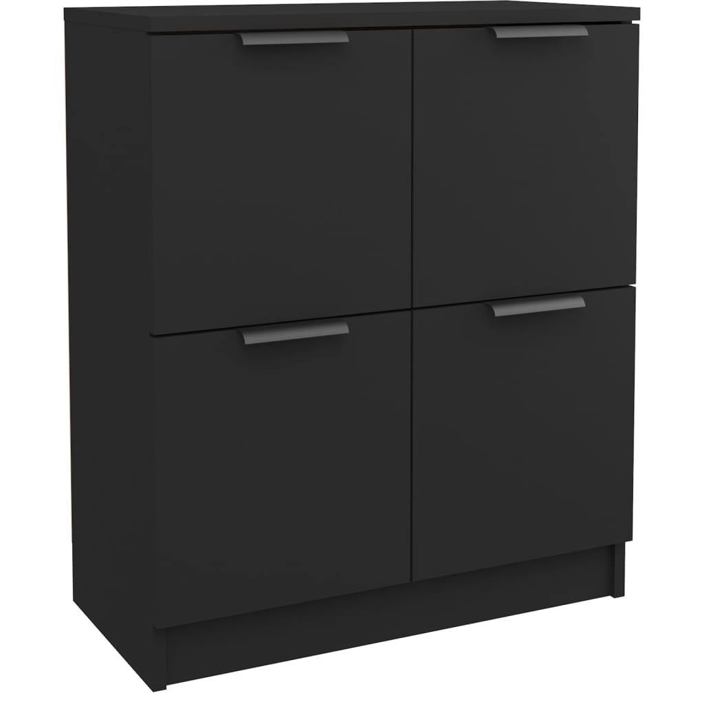 Sidebord Svart 60x30x70 cm
