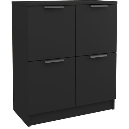 Sidebord Svart 60x30x70 cm