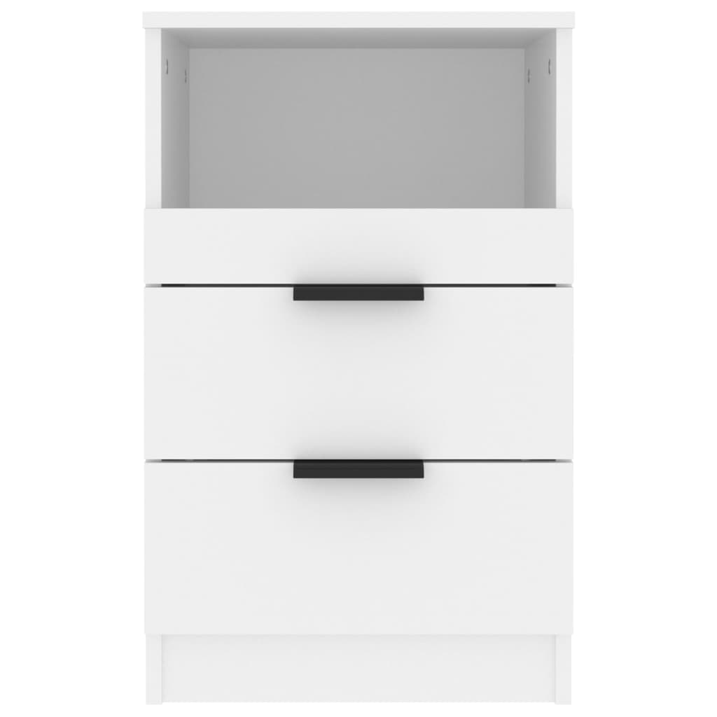 Nattbord Sengbord Hvit