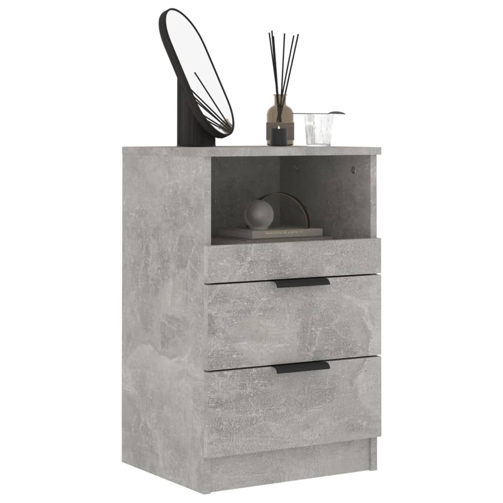 Nattbord Sengbord Betonggrå