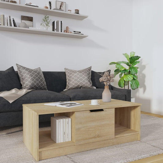 Salongbord Sofabord Sonoma Eik 102x50x36 cm
