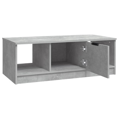 Salongbord Sofabord Betonggrå 102x50x36 cm
