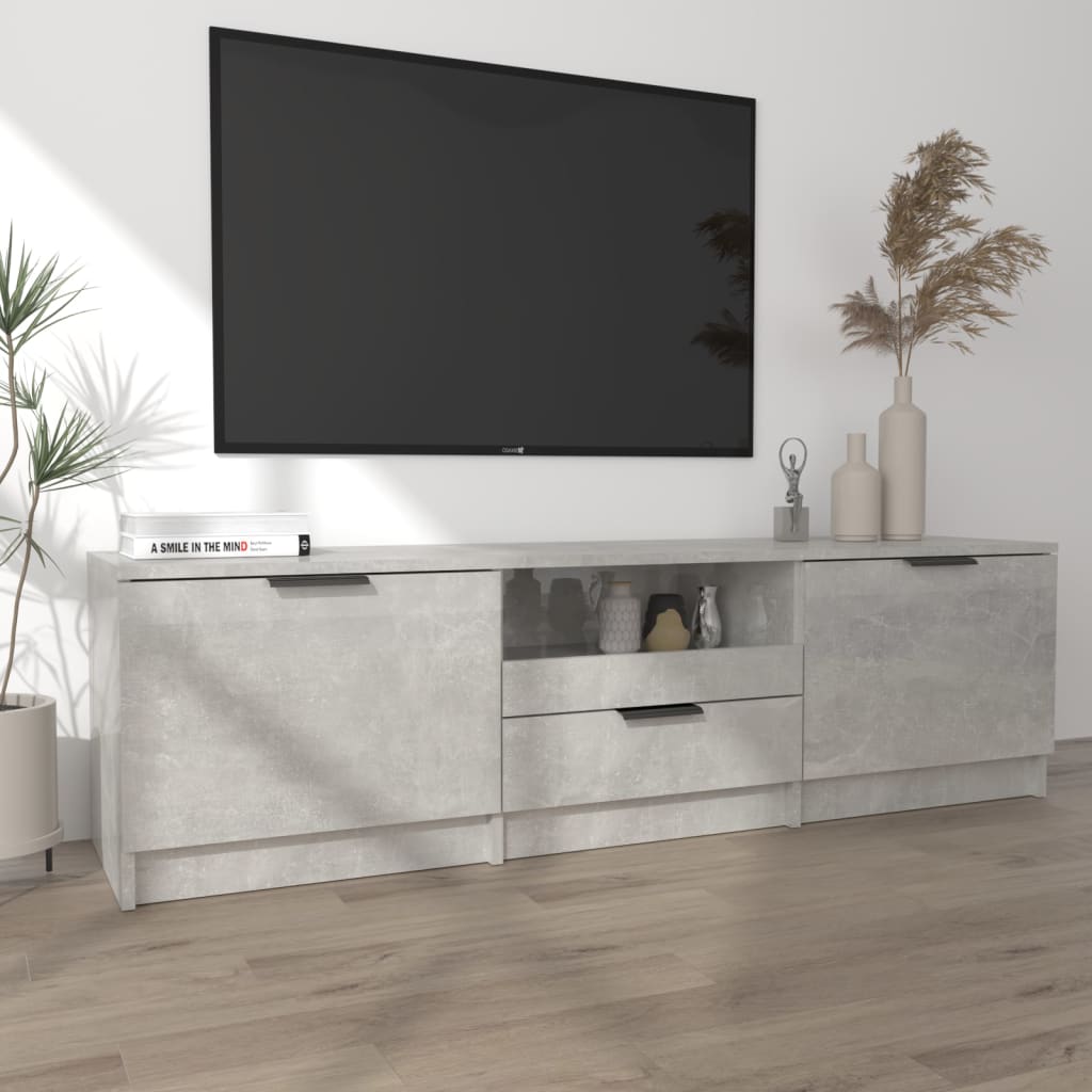 TV-Møbel Betonggrå TV-benk 140x35x40 cm