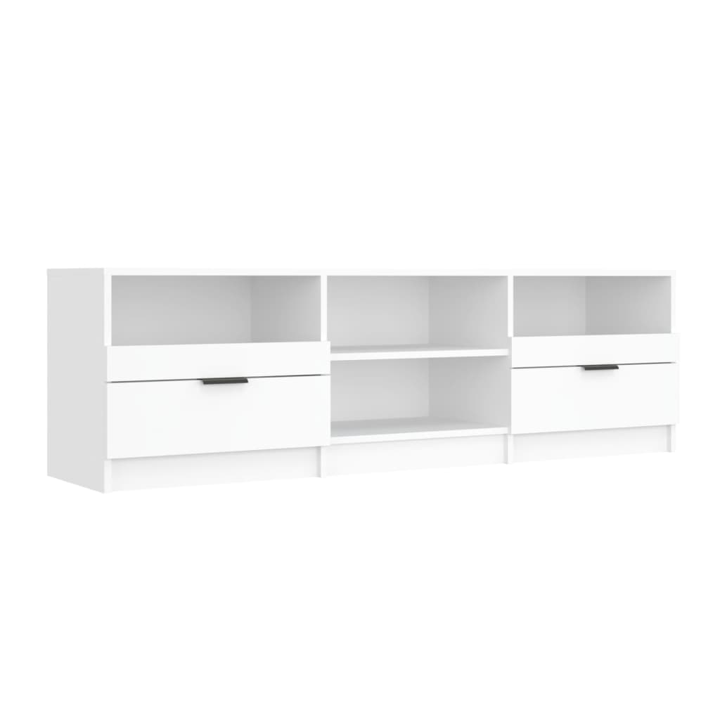 TV-Møbel Hvit TV-benk 150x33,5x45 cm