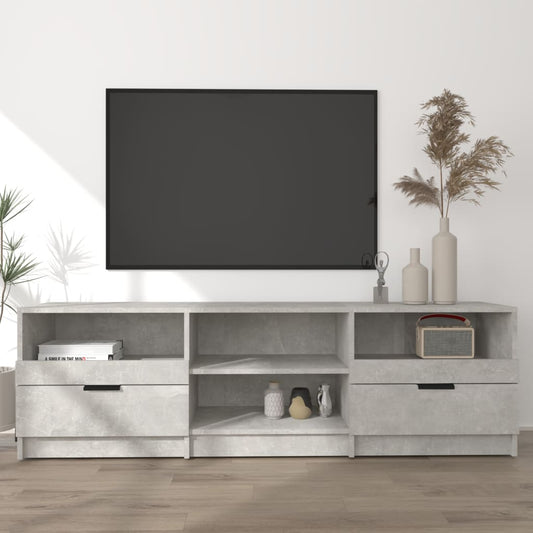 TV-Møbel Betonggrå TV-benk 150x33,5x45 cm