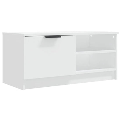TV-Møbel Hvit Tv-benk 80x35x36,5 cm