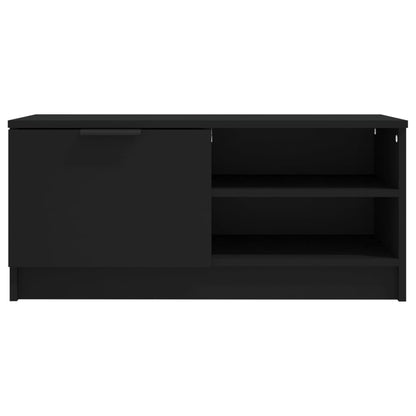 TV-Møbel Svart Tv-benk 80x35x36,5 cm