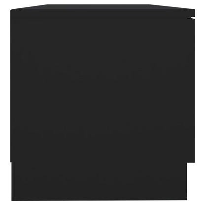 TV-Møbel Svart Tv-benk 80x35x36,5 cm