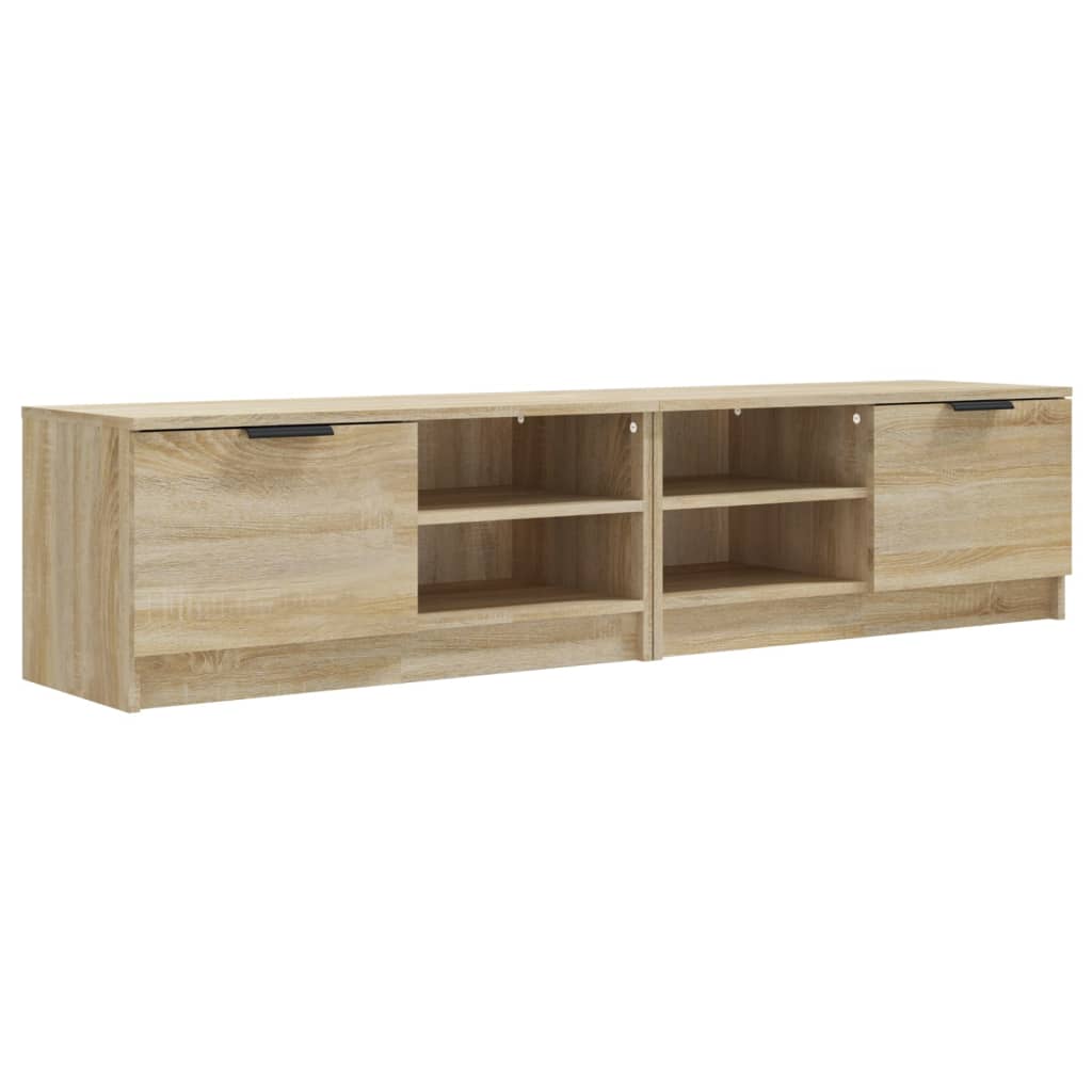 TV-Møbel Sonoma Eik Tv-benker 2 stk 80x35x36,5 cm
