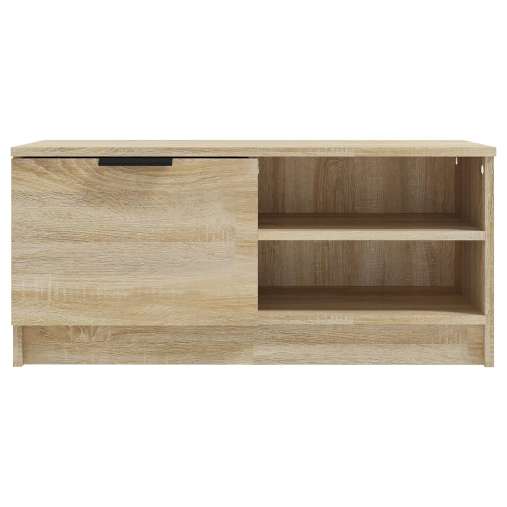 TV-Møbel Sonoma Eik Tv-benker 2 stk 80x35x36,5 cm