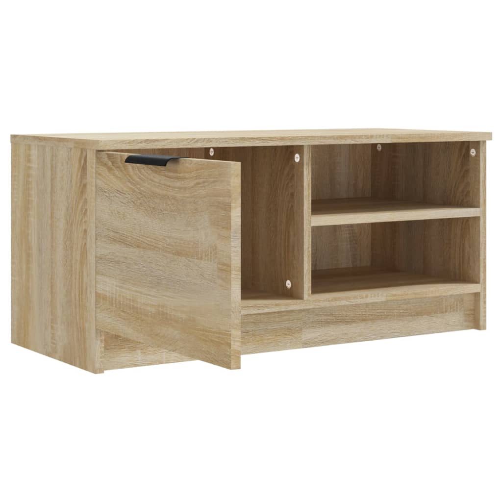 TV-Møbel Sonoma Eik Tv-benker 2 stk 80x35x36,5 cm