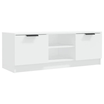 TV-Møbel Hvit TV-benk 102x35x36,5 cm