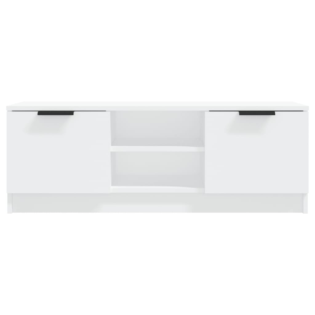 TV-Møbel Hvit TV-benk 102x35x36,5 cm