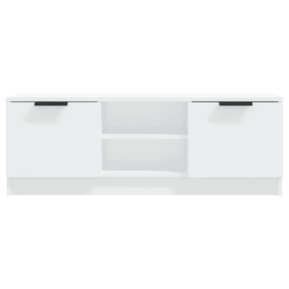 TV-Møbel Hvit TV-benk 102x35x36,5 cm